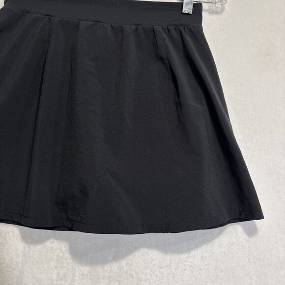 J.Crew Women's Pleated Active Skort Black Golf Tennis Pickleball Size XS - Picture 10 of 16